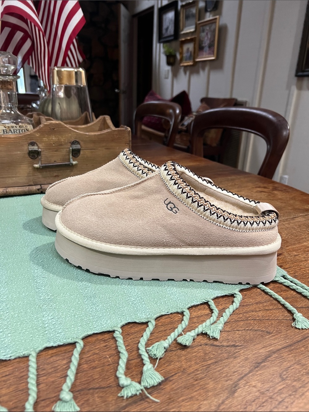 UGG Tazz Suede Platforms